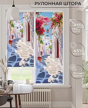 Рулонная штора «Лирикас - 457 - ширина 68 см» | фото