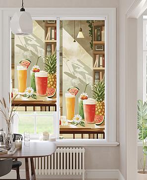 Рулонная штора «Лирикас - 463 - ширина 68 см» | фото 2