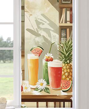 Рулонная штора «Лирикас - 463 - ширина 68 см» | фото 3