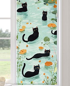 Рулонная штора «Лирикас - 468 - ширина 68 см» | фото 3