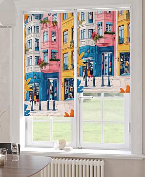 Рулонная штора «Лирикас - 469 - ширина 68 см»