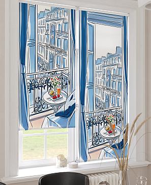 Рулонная штора «Лирикас - 477 - ширина 68 см»