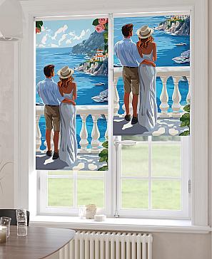 Рулонная штора «Лирикас - 483 - ширина 68 см»