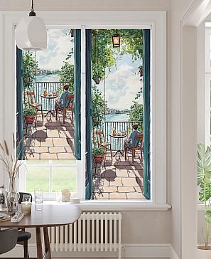 Рулонная штора «Лирикас - 486 - ширина 68 см» | фото 2