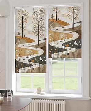 Рулонная штора «Лирикас - 501 - ширина 68 см»