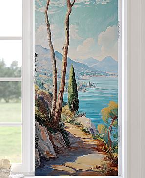 Рулонная штора «Лирикас - 502 - ширина 68 см»