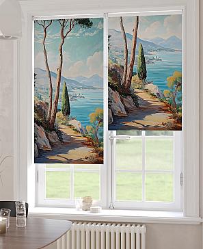 Рулонная штора «Лирикас - 502 - ширина 68 см»