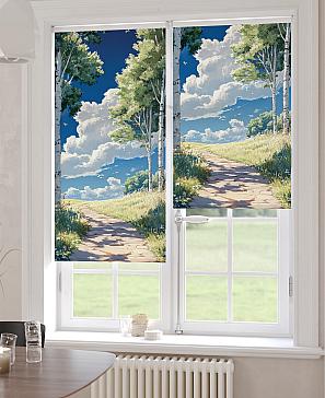 Рулонная штора «Лирикас - 515 - ширина 68 см»