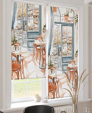 Рулонная штора «Лирикас - 518 - ширина 68 см»