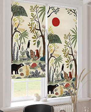 Рулонная штора «Лирикас - 519 - ширина 68 см»