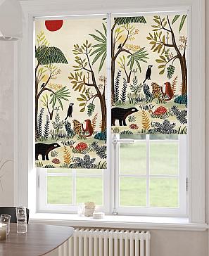 Рулонная штора «Лирикас - 519 - ширина 68 см»