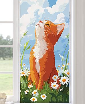 Рулонная штора «Лирикас - 524 - ширина 68 см» | фото 3