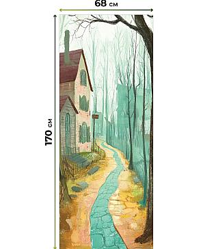 Рулонная штора «Лирикас - 525 - ширина 68 см»