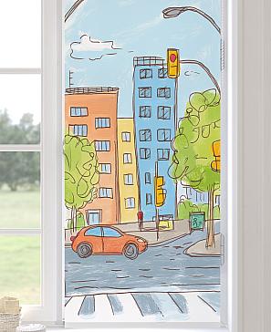 Рулонная штора «Лирикас - 528 - ширина 68 см»