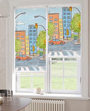 Рулонная штора «Лирикас - 528 - ширина 68 см»