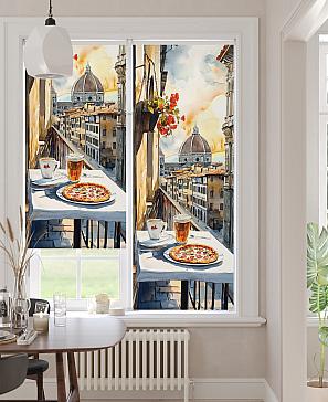 Рулонная штора «Лирикас - 532 - ширина 68 см» | фото 2