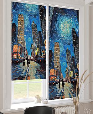 Рулонная штора «Лирикас - 539 - ширина 68 см»