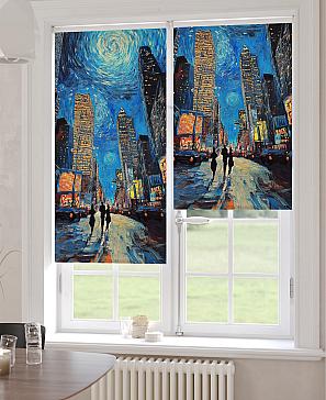 Рулонная штора «Лирикас - 539 - ширина 68 см»