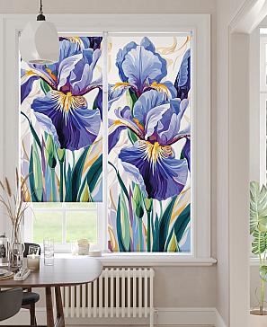 Рулонная штора «Лирикас - 542 - ширина 68 см» | фото 2