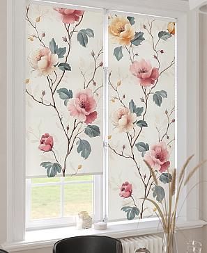 Рулонная штора «Лирикас - 544 - ширина 68 см»