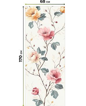 Рулонная штора «Лирикас - 544 - ширина 68 см»