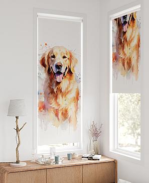 Рулонная штора «Федера - 565 - ширина 62 см» | фото 2