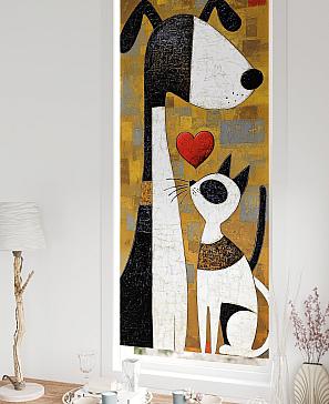 Рулонная штора «Федера - 566 - ширина 62 см»