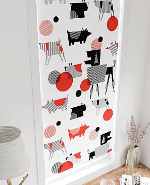 Рулонная штора «Федера - 567 - ширина 62 см»