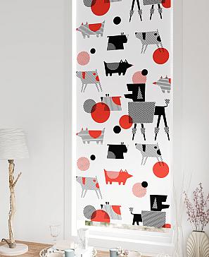 Рулонная штора «Федера - 567 - ширина 62 см»