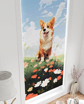 Рулонная штора «Федера - 568 - ширина 62 см»