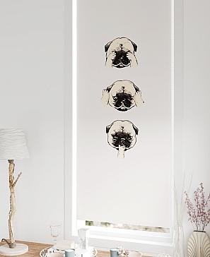 Рулонная штора «Федера - 578 - ширина 62 см»