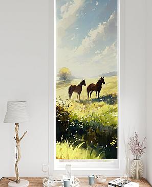 Рулонная штора «Федера - 581 - ширина 62 см» | фото 3