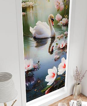 Рулонная штора «Федера - 583 - ширина 62 см»