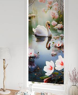 Рулонная штора «Федера - 583 - ширина 62 см»