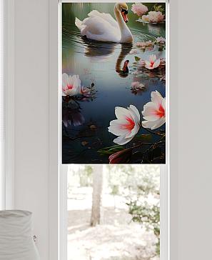 Рулонная штора «Федера - 583 - ширина 62 см»