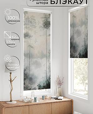 Рулонная штора «Федера - 584 - ширина 62 см» | фото