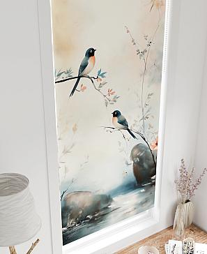 Рулонная штора «Федера - 585 - ширина 62 см»