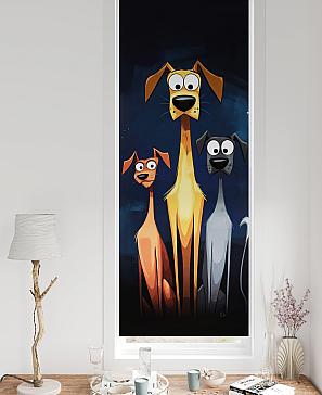 Рулонная штора «Федера - 595 - ширина 62 см» | фото 3