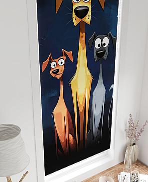 Рулонная штора «Федера - 595 - ширина 62 см»