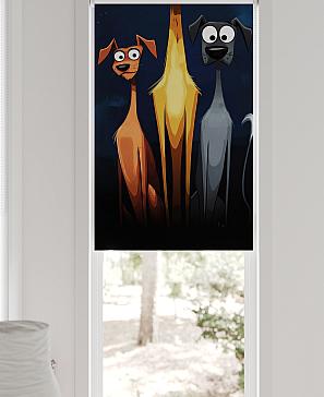 Рулонная штора «Федера - 595 - ширина 62 см»