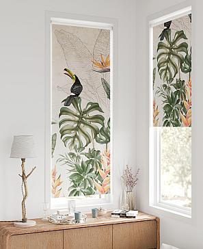 Рулонная штора «Федера - 617 - ширина 62 см» | фото 2