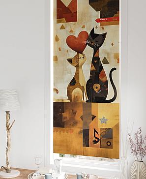 Рулонная штора «Федера - 624 - ширина 62 см»