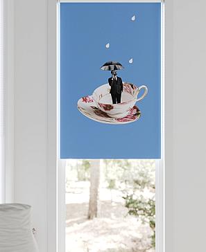 Рулонная штора «Федера - 642 - ширина 62 см»