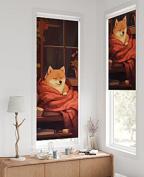 Рулонная штора «Федера - 657 - ширина 62 см» | фото 2