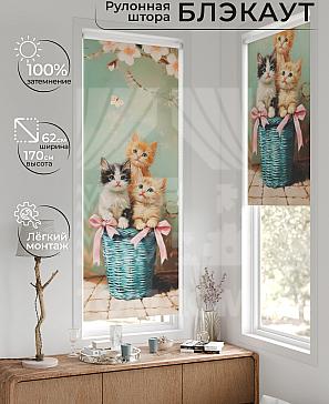 Рулонная штора «Федера - 662 - ширина 62 см» | фото