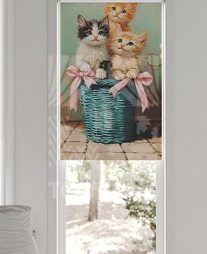 Рулонная штора «Федера - 662 - ширина 62 см»