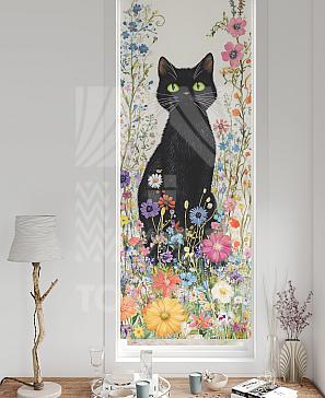 Рулонная штора «Федера - 666 - ширина 62 см» | фото 3