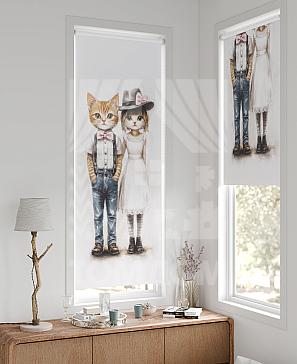 Рулонная штора «Федера - 668 - ширина 62 см» | фото 2