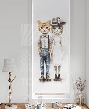 Рулонная штора «Федера - 668 - ширина 62 см» | фото 3