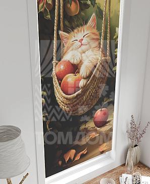 Рулонная штора «Федера - 671 - ширина 62 см»